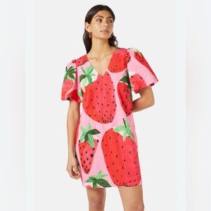 Gorman Strawberry Patch Smock Dress Plus  AU 18 US 14